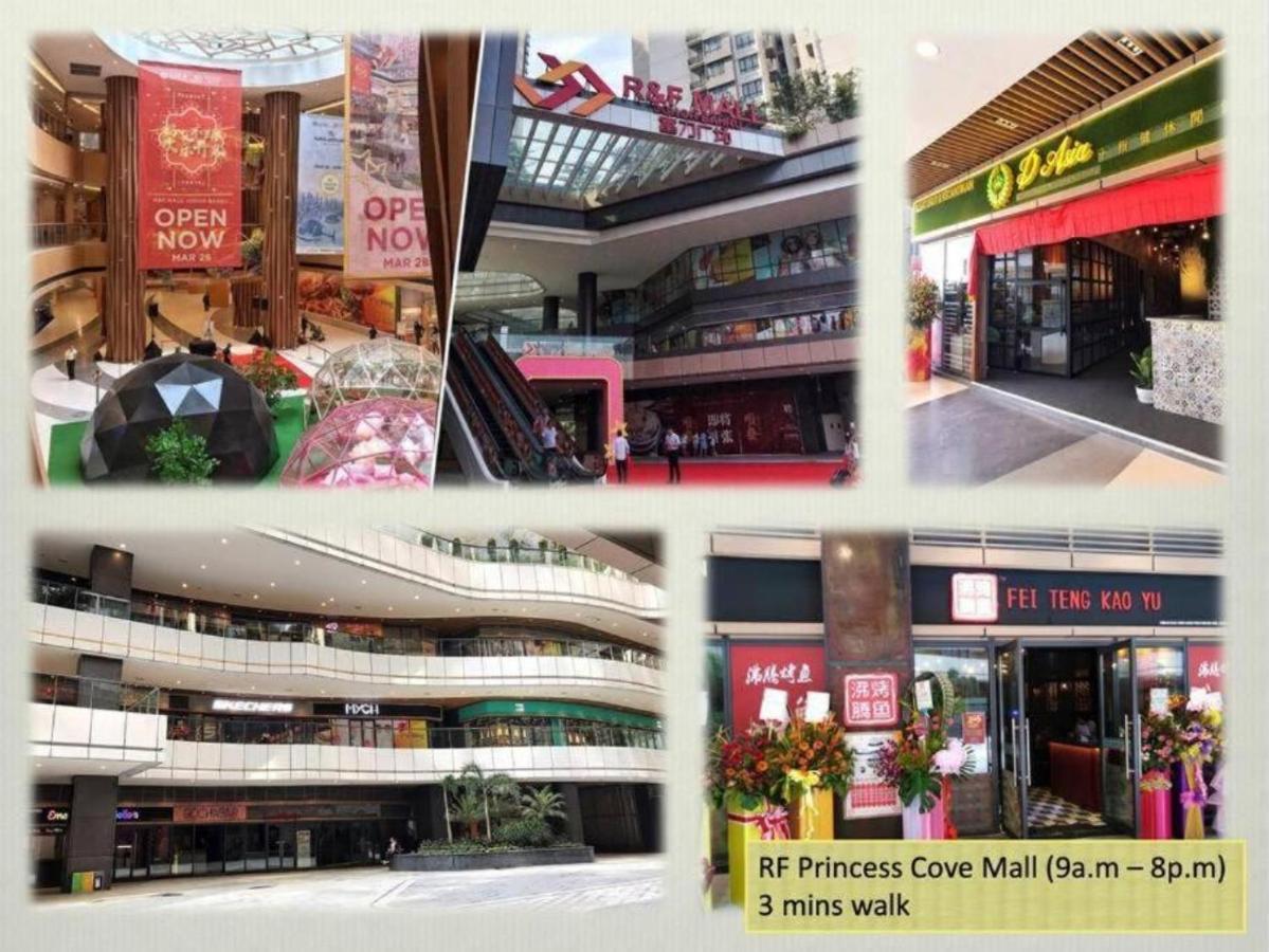 Seaview Condo Near Rf Mall, Food Court & Free Netflix 新山 外观 照片