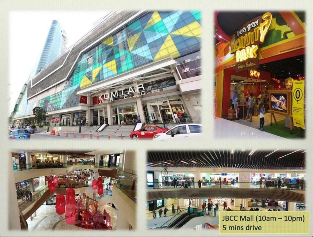 Seaview Condo Near Rf Mall, Food Court & Free Netflix 新山 外观 照片